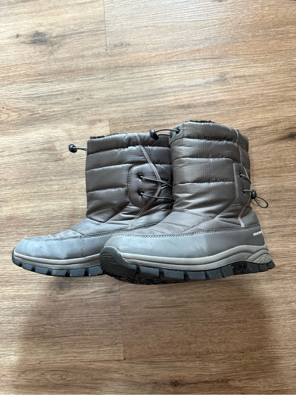 Women’s Insulated Winter Snow Boots - Gray